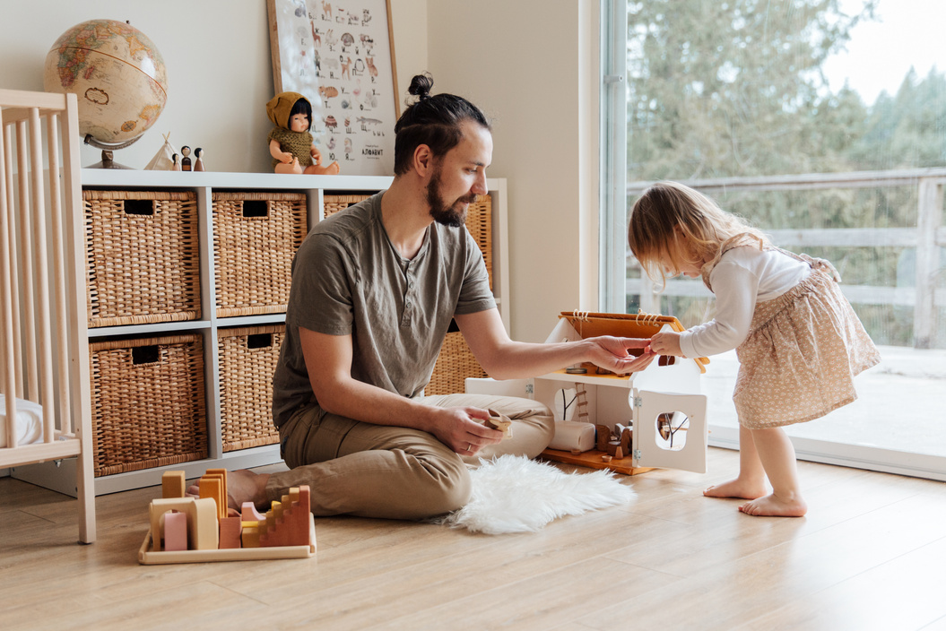 Photo Of Man Playing With Daughter